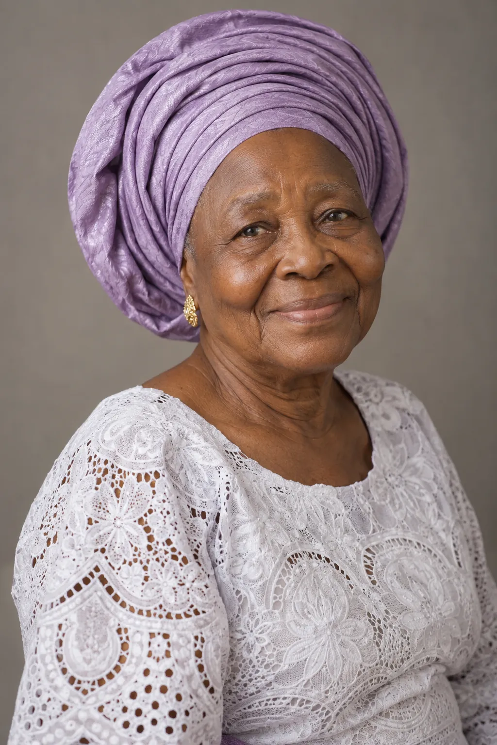 Madam Grace Adeyinka, fictional sample portrait